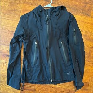 REI Black Rain Jacket